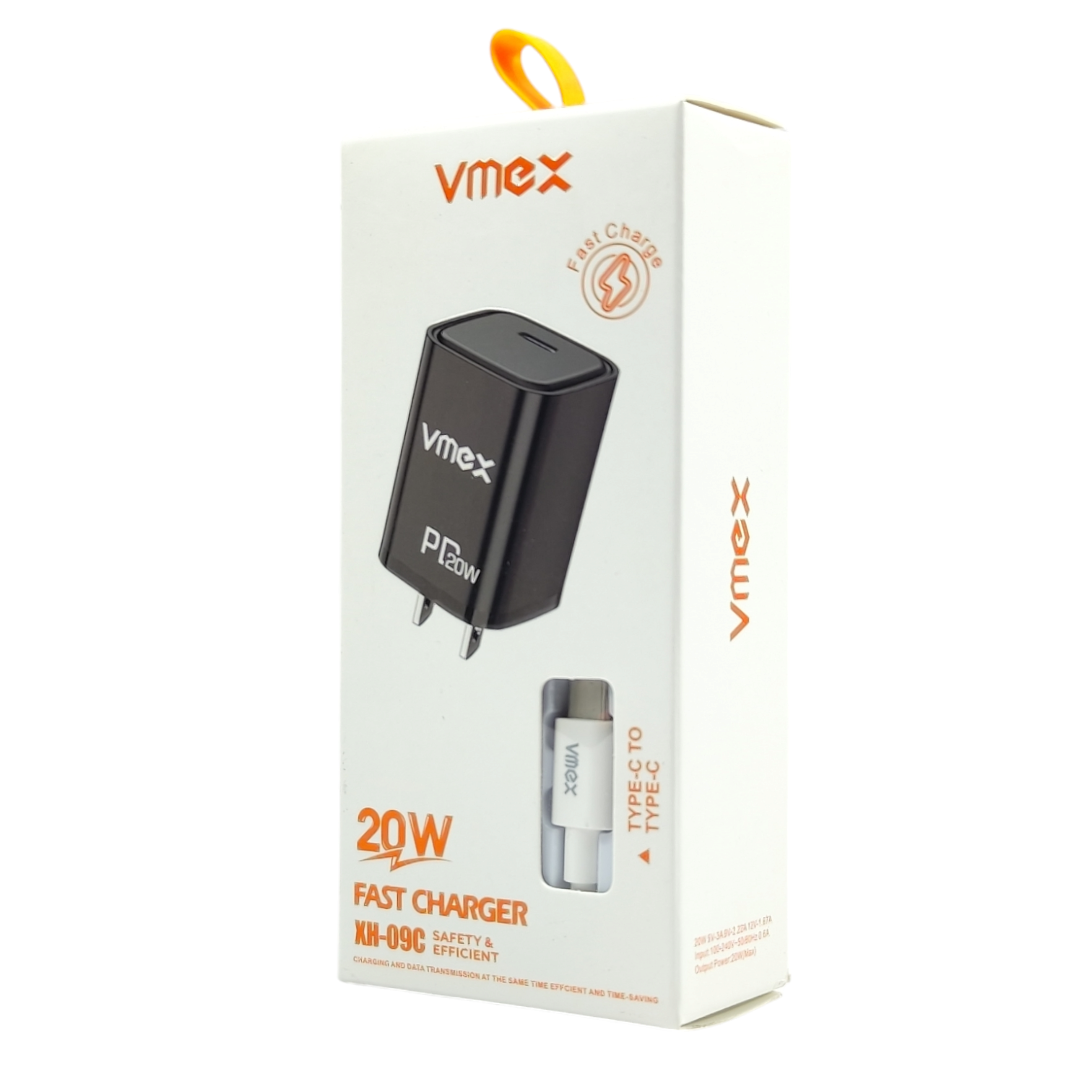 Cargador Rapido 20W TIPO C o LINGHTNING VMEX XH-09C. Imagen secundaria del producto