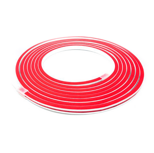 Tira Led Neon Color Rojo  2835R12V