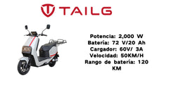 Moto electrica TAILG-RUNNER