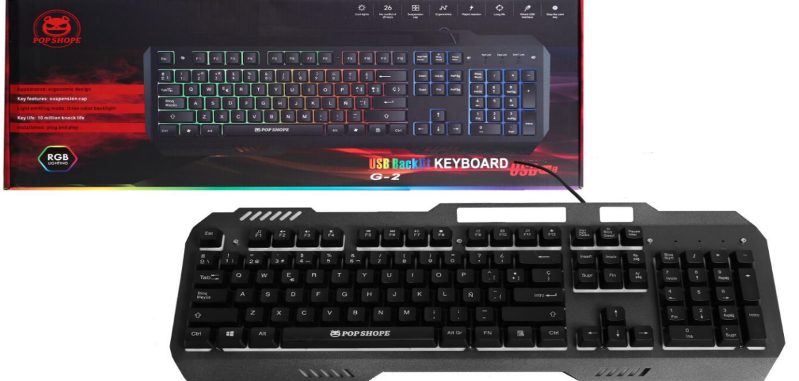 Teclado Inalambrico G02 Imagen principal del producto