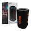 Bocina nebro cilíndrica, inalámbrica, portátil, sonido envolvente - WG-138