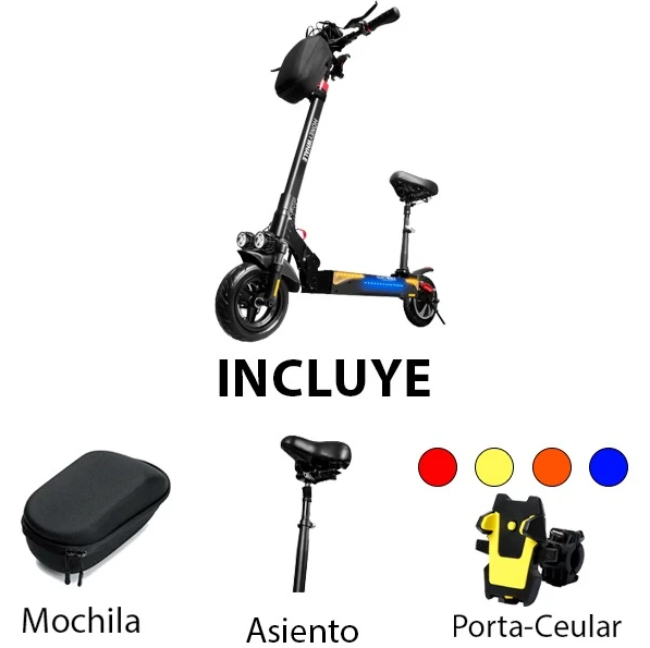 Scooter Eléctrico Honey Whale T4 B Imagen secundaria del producto