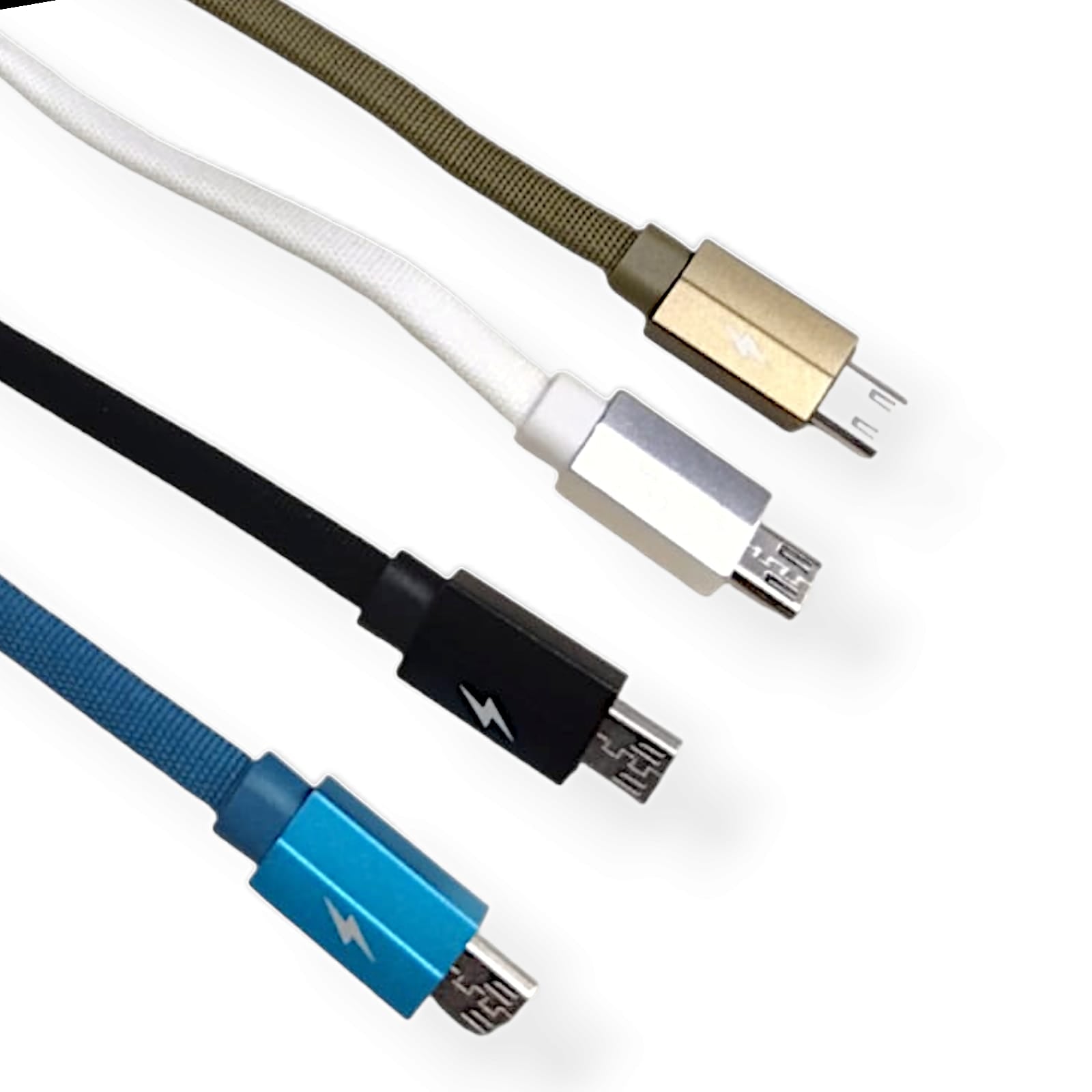 Cable plano entrada V8 1 metro Ts-301 Imagen secundaria del producto