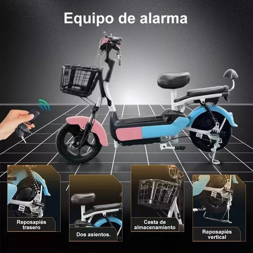 MOTO BICI ELECTICA QICAI Imagen secundaria del producto