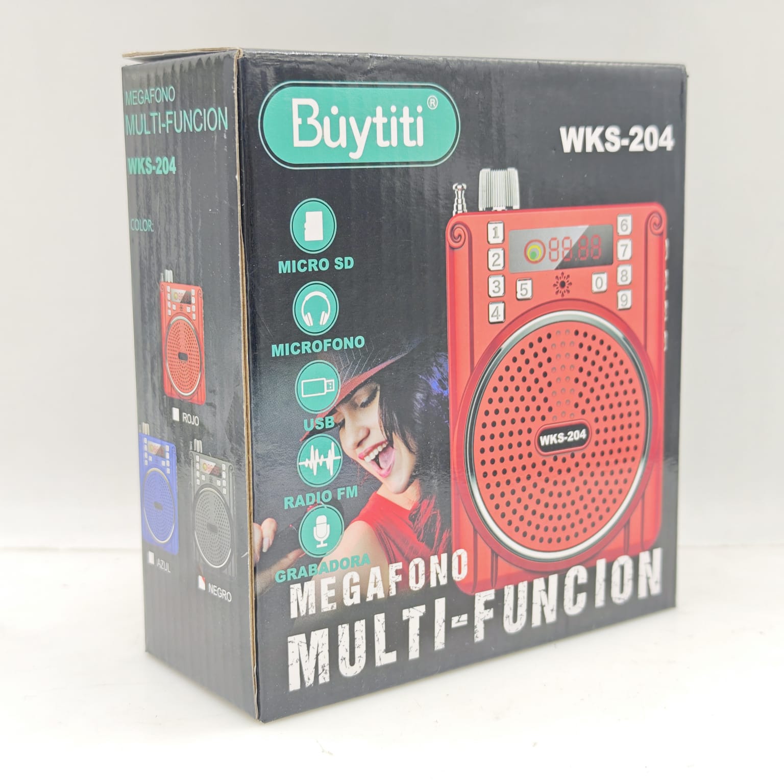 Bocina Radio portatil WKS-204 Imagen principal del producto