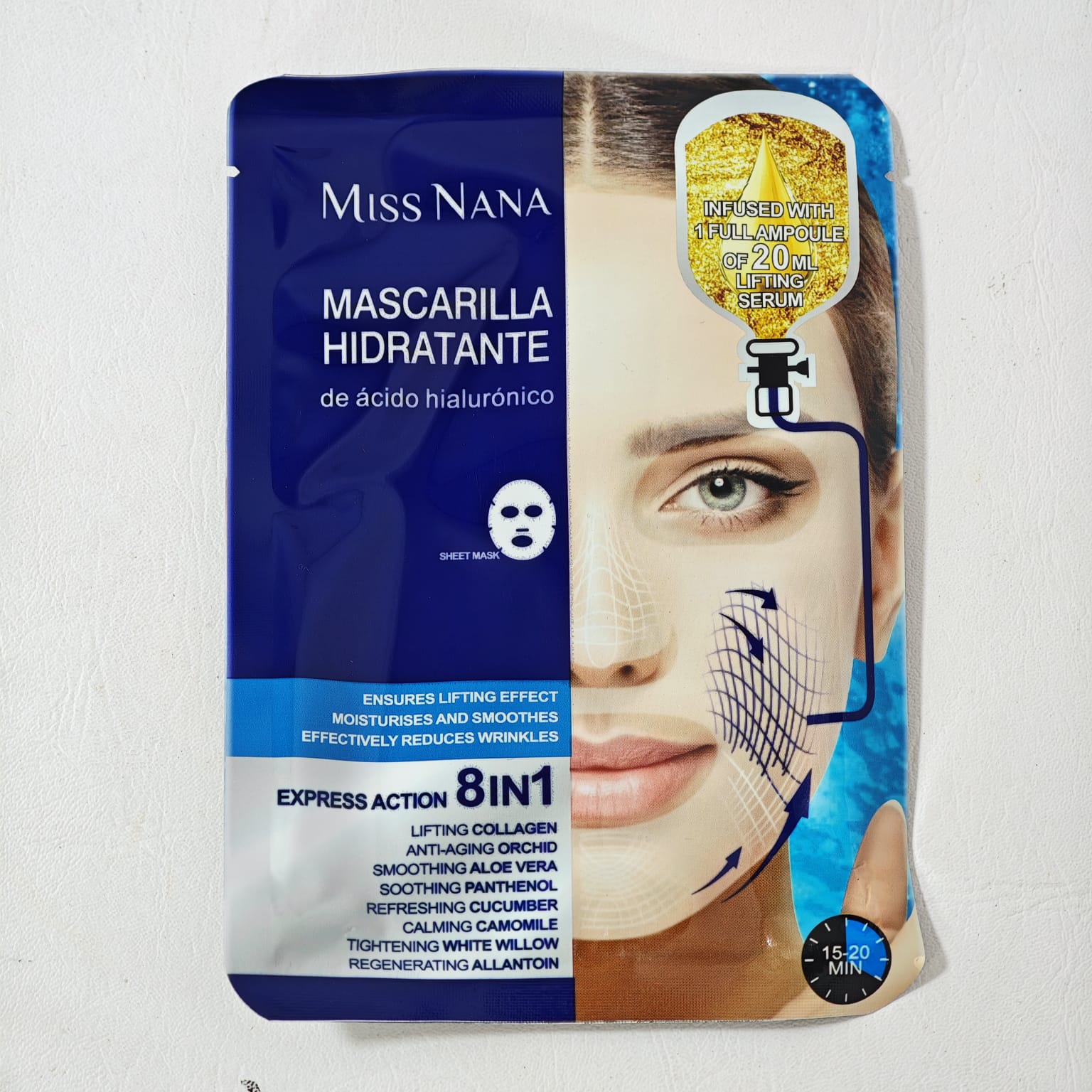 MASCARILLAS HIDRATANTES FACIALES Imagen secundaria del producto