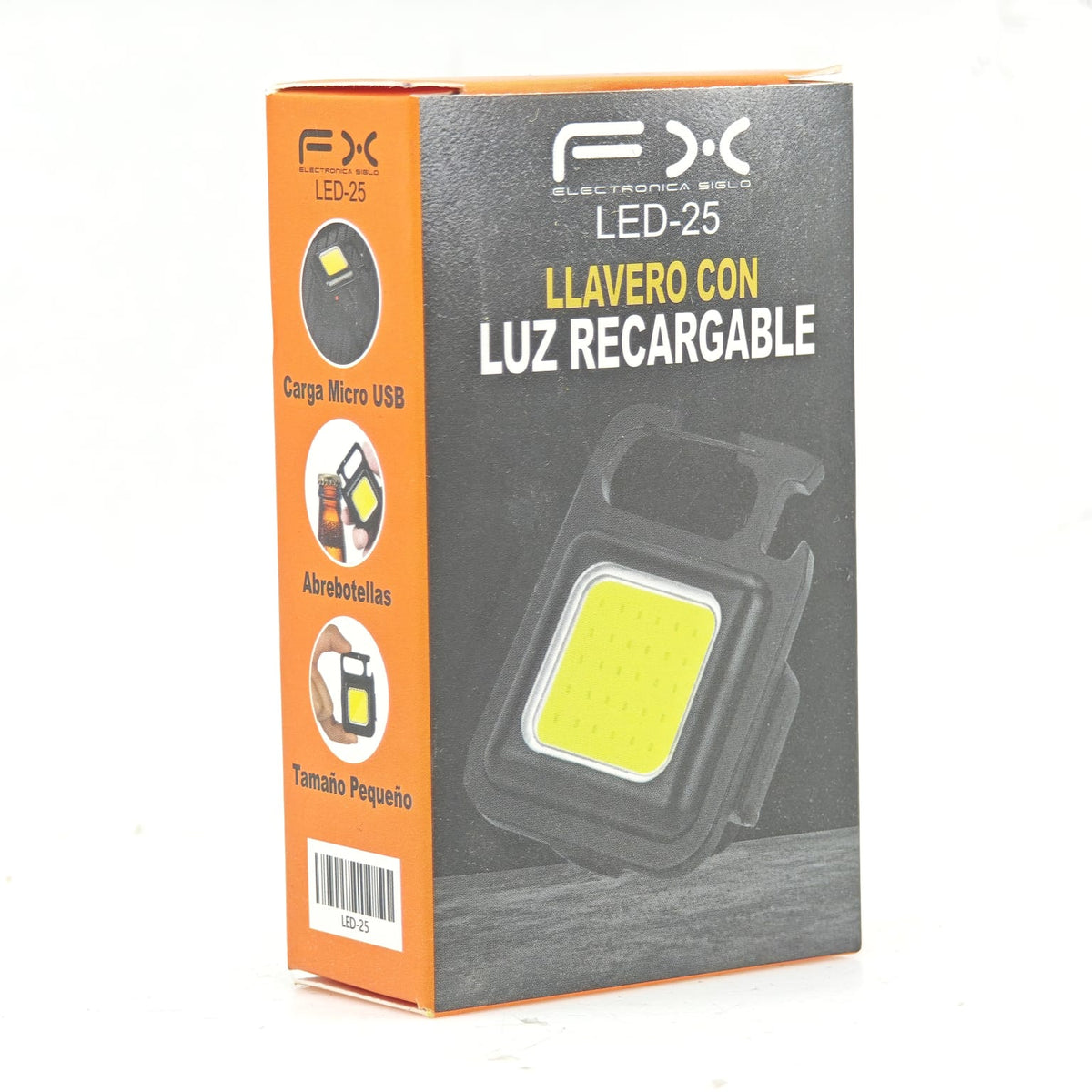 Lampara de llavero recargable FX LED-25