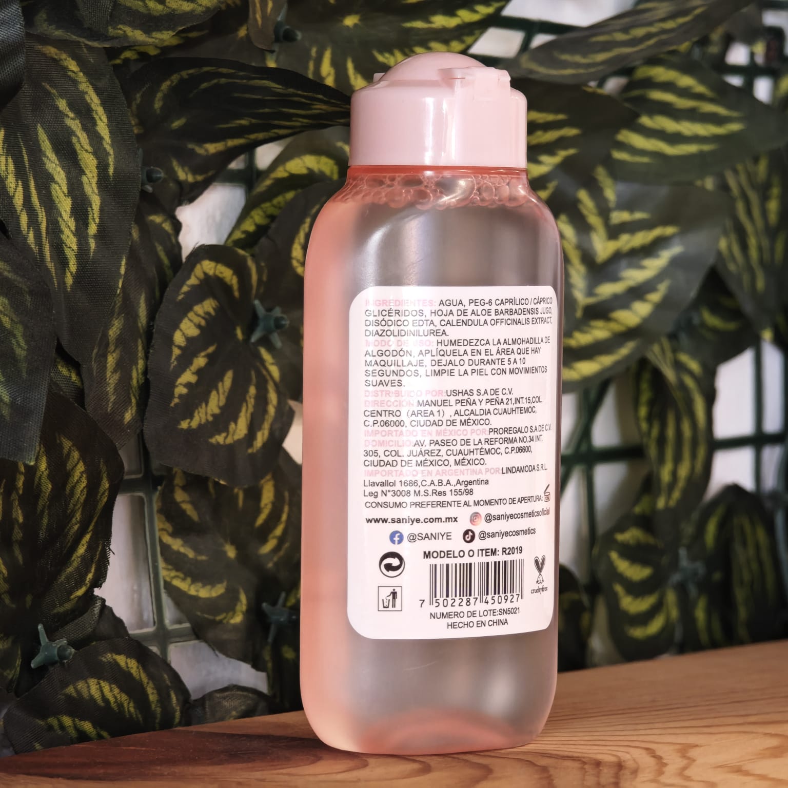 Agua Micelar Saniye Collagen Protein  R2019 Imagen secundaria del producto