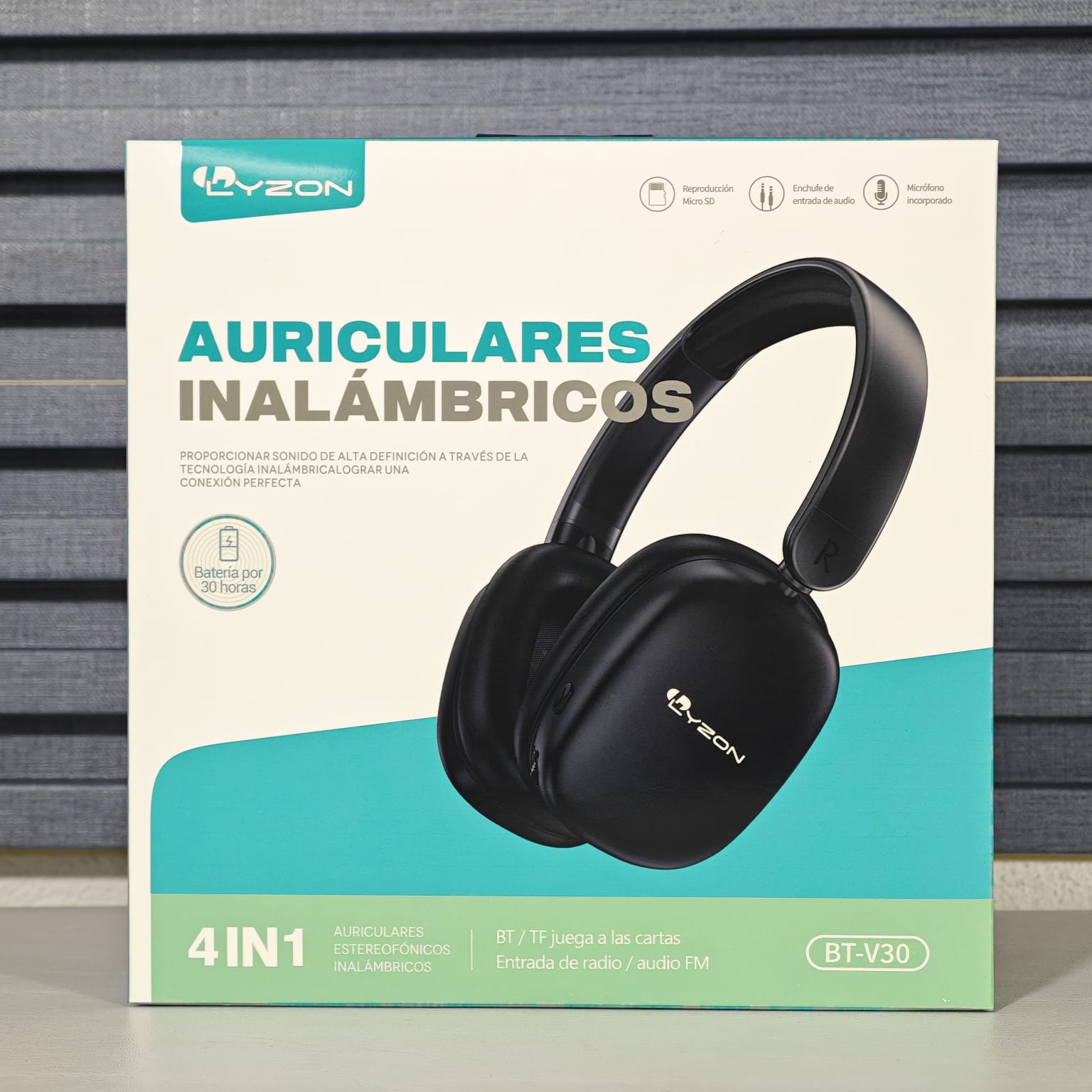AUDIFONO DE DIADEMA LYZON BT-V30