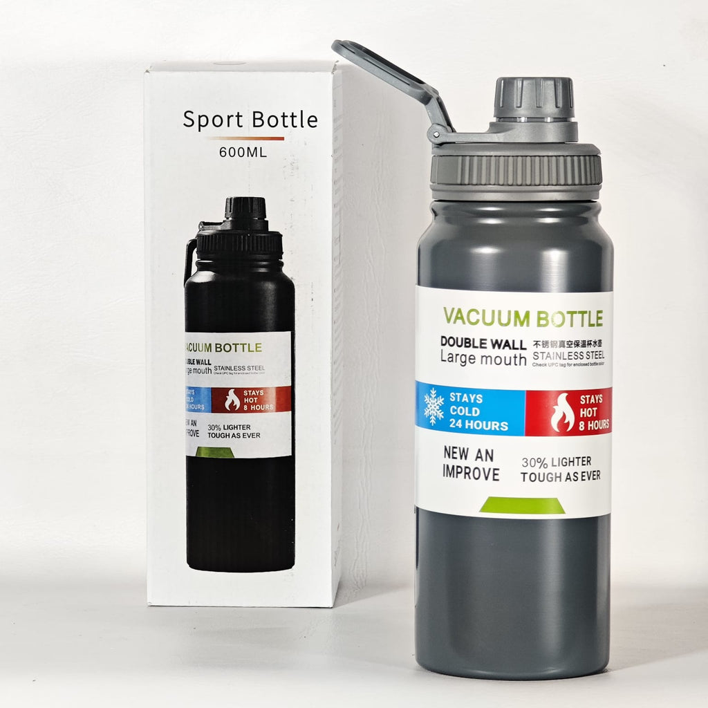 TERMO DE ACERO INOXIDABLE DE 600ML CL-TE600