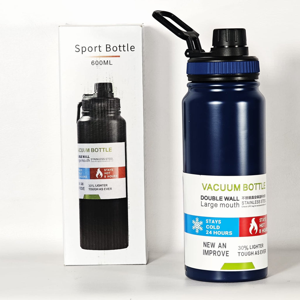 TERMO DE ACERO INOXIDABLE DE 600ML CL-TE600