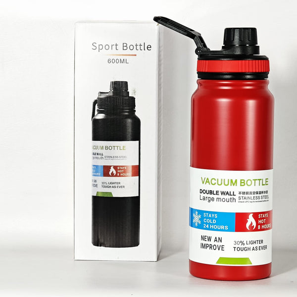 TERMO DE ACERO INOXIDABLE DE 600ML CL-TE600