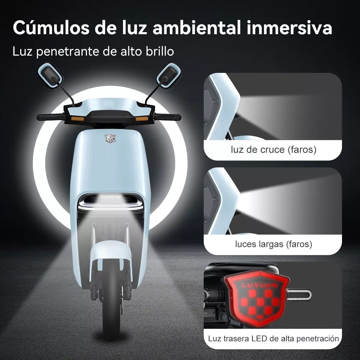 MOTO BICI ELECTRICA INN05 Imagen secundaria del producto