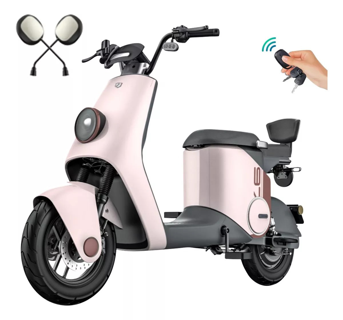 Moto Bici Electrica ZQQ2 ( INNO5) Imagen secundaria del producto