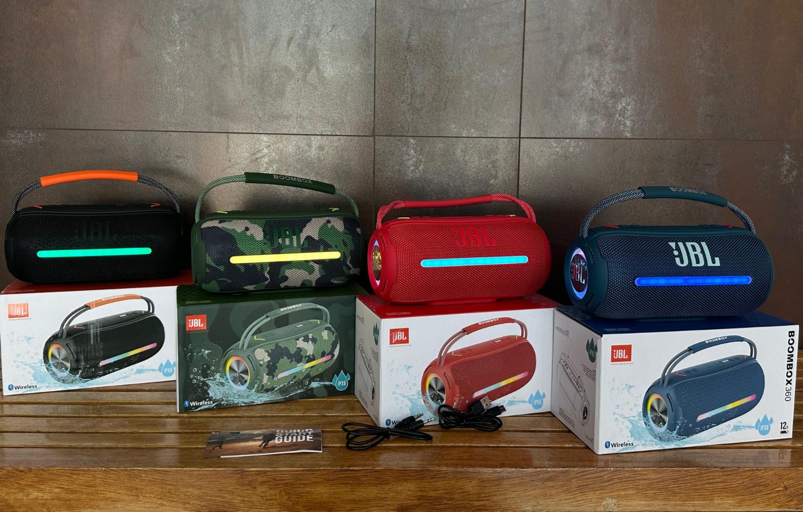 Bocina JBL BOOMBOX 360🔊 LE-JBL BOOMBOX Imagen principal del producto