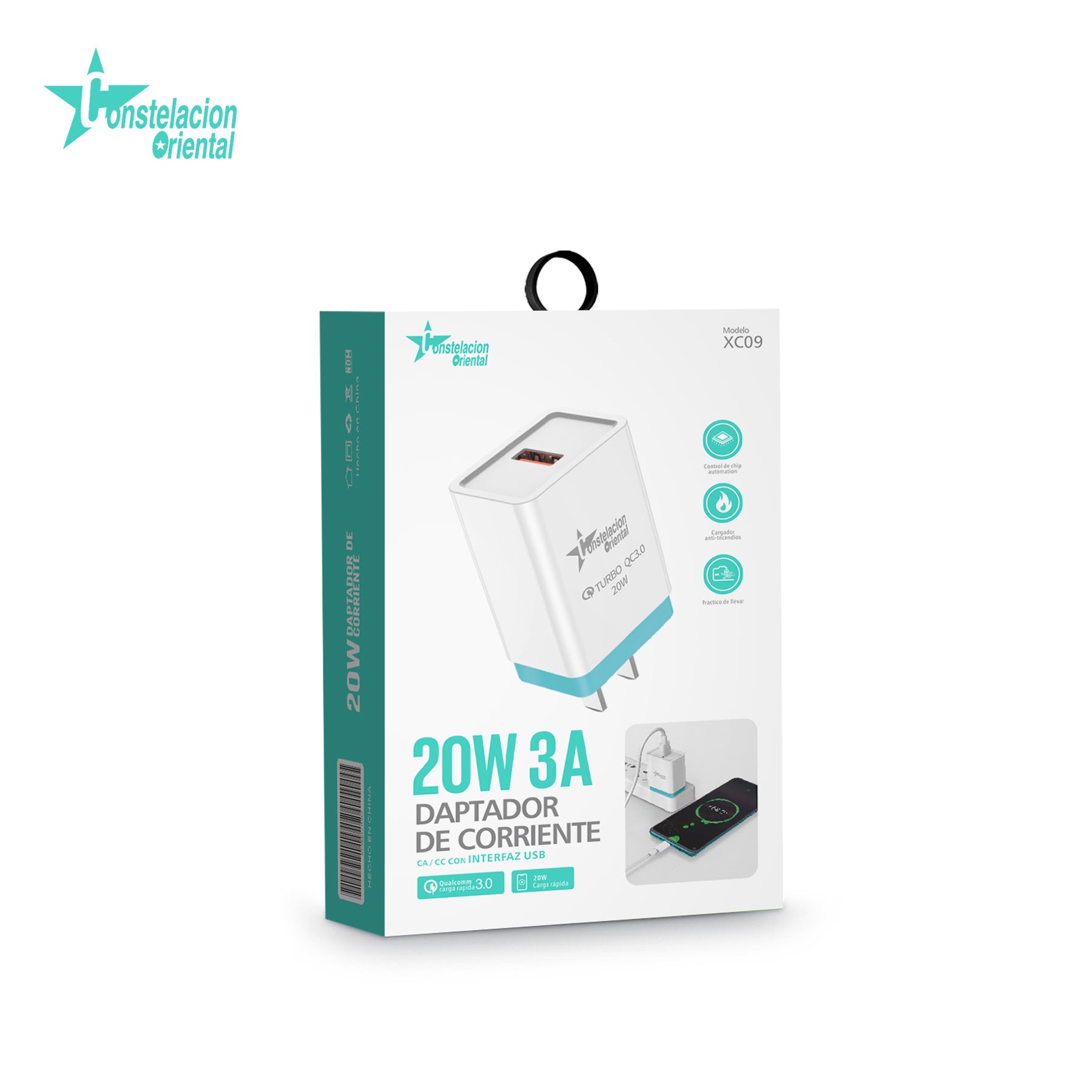 CuboTurbo Cargador XC09 lyzon Imagen principal del producto