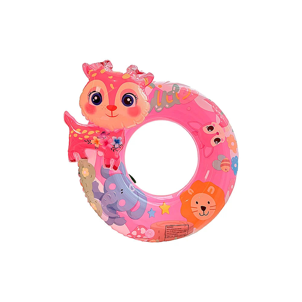 Salvavidas inflable infantil con diseño de animales 3d, 70cm, variedad de modelos / swimming ring - YYQ-305