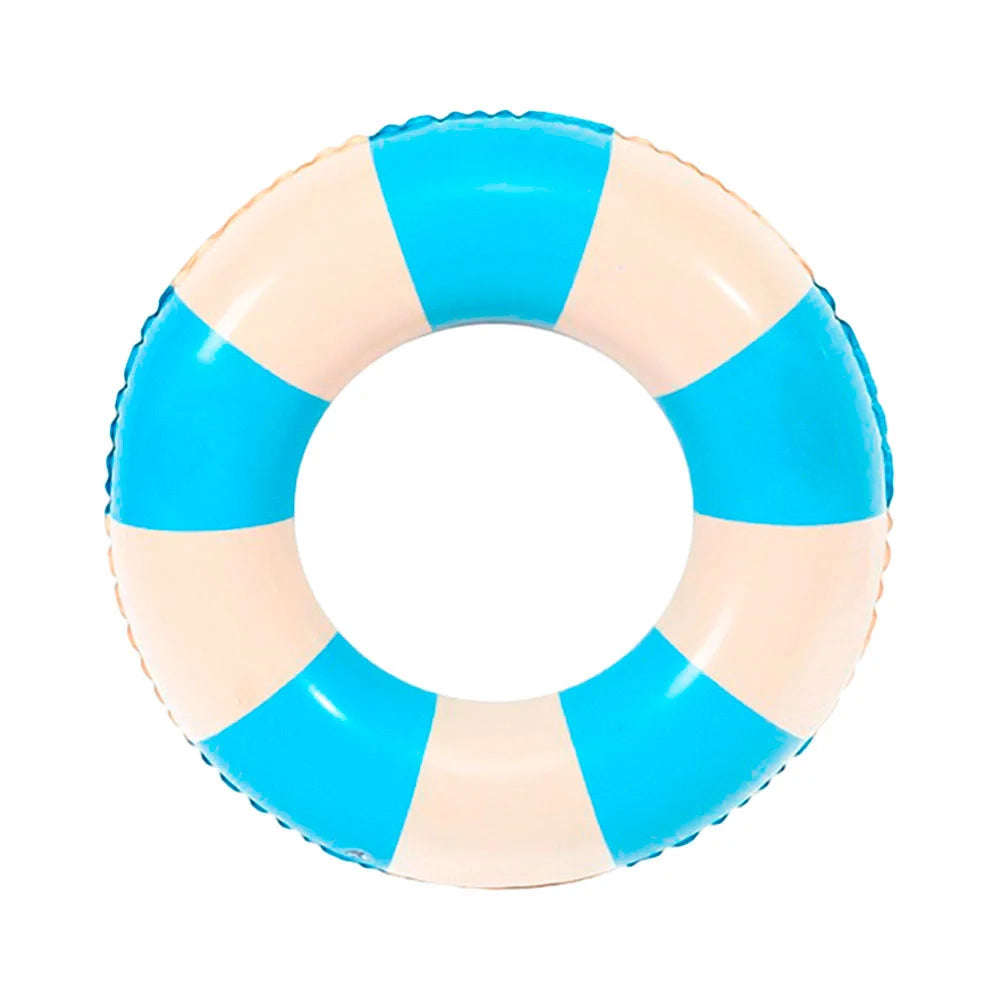Salvavidas inflable con estampado de franjas, 60cm, variedad de colores / swimming ring - YYQ-310
