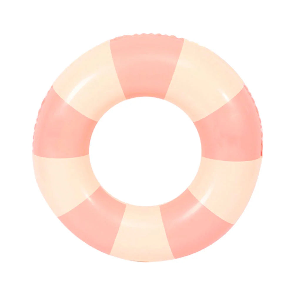 Salvavidas inflable con estampado de franjas, 60cm, variedad de colores / swimming ring - YYQ-310