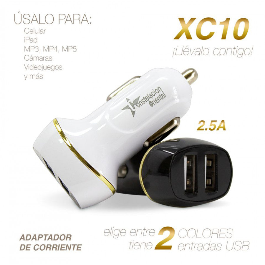 Adaptadores de Corriente para Auto XC10 Imagen secundaria del producto