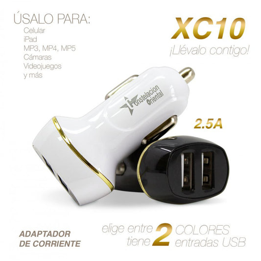 Adaptadores de Corriente para Auto XC10