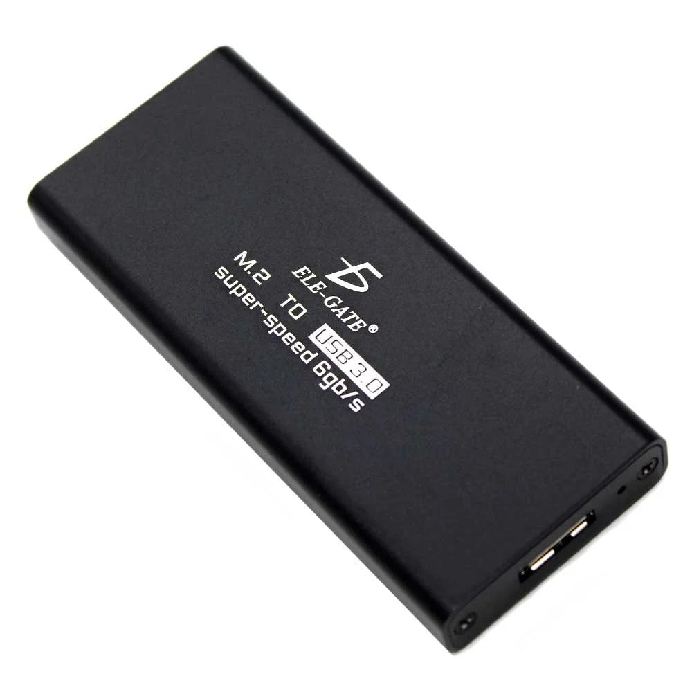 Adaptador de ssd mini case de disco duro m2 a usb 3.0 / con.42 - Mishop Mexico