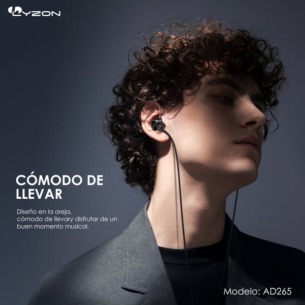 Audifono 3.5MM AD265 - Mishop Mexico