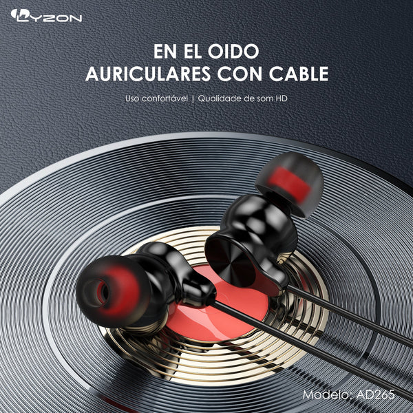 Audifono 3.5MM AD265 - Mishop Mexico