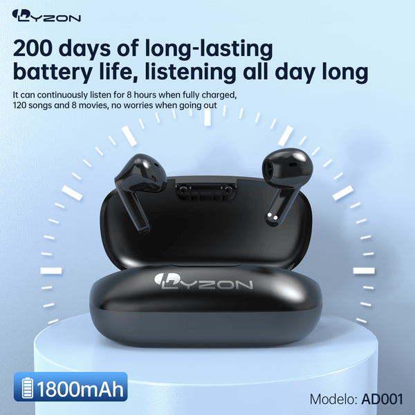 Audífono inalámbrico, bluetooth AD001 - Mishop Mexico