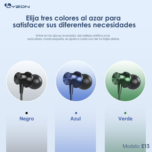 AUDIFONOS BLUETOOTH LYZON-E13