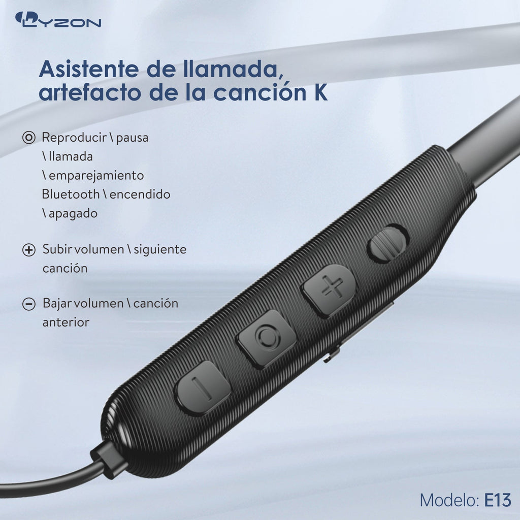AUDIFONOS BLUETOOTH LYZON-E13