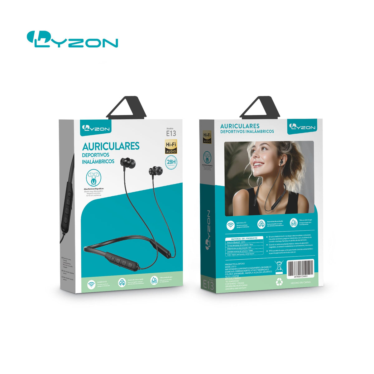 AUDIFONOS BLUETOOTH LYZON-E13