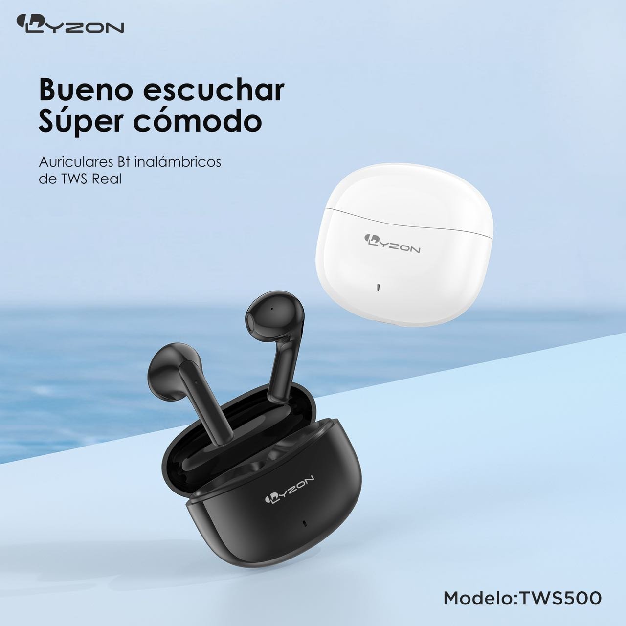 Audifonos Bluetooth LYZON TWS500 - Mishop Mexico