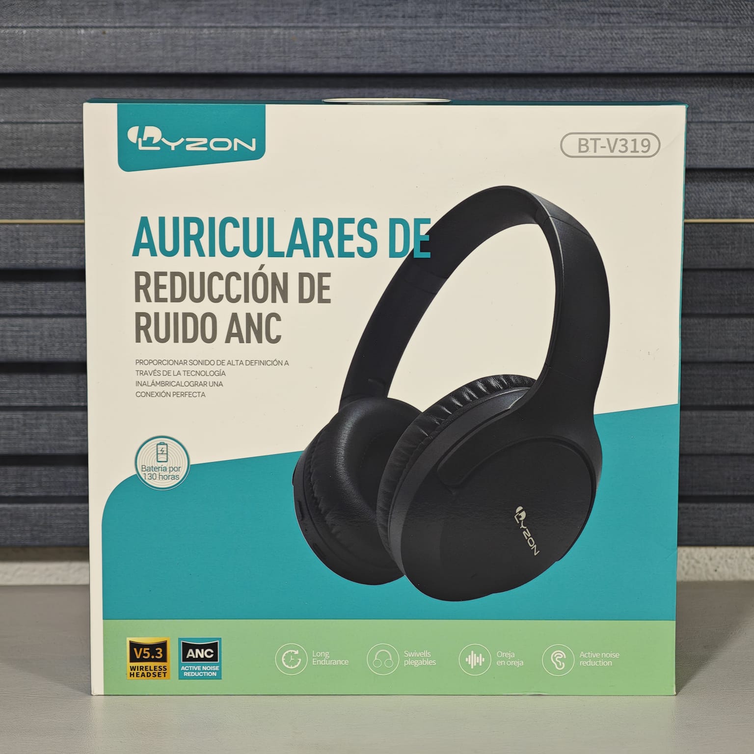 AUDIFONOS DE DIADEMA LYZON BT - V319 - Mishop Mexico