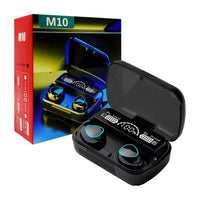 Audífonos inalámbricos bluetooth 5.3, con estuche de carga indicador de batería - TR - 6017 - Mishop Mexico