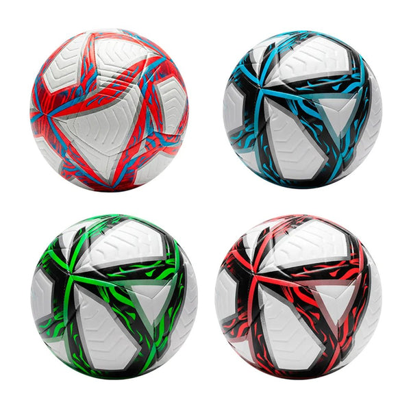 Balón de fútbol no.5 con diseño de líneas con triángulos - DEP.62.6 - Mishop Mexico