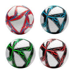Balón de fútbol no.5 con diseño de líneas con triángulos - DEP.62.6 - Mishop Mexico