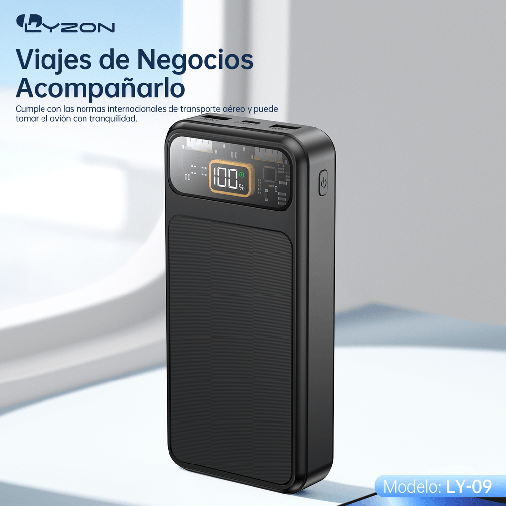 Batería Portátil PowerBanck LY - 09 - Mishop Mexico