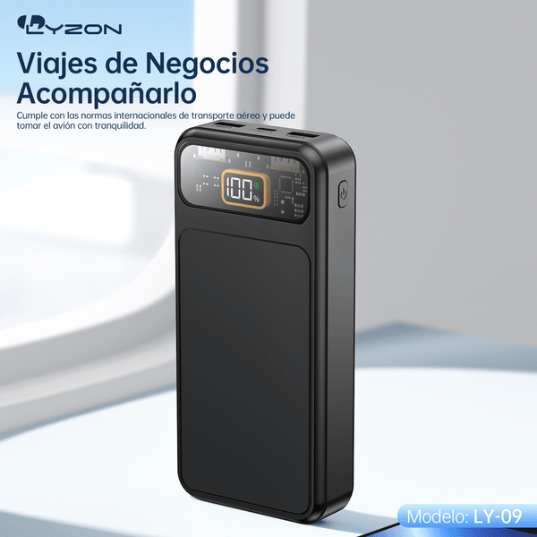 Batería Portátil PowerBanck LY - 09 - Mishop Mexico