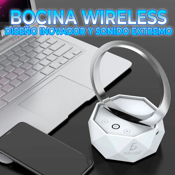 Bocina bluetooth con luz led rgb y sonido envolvente - bc.ly - y1 - Mishop Mexico