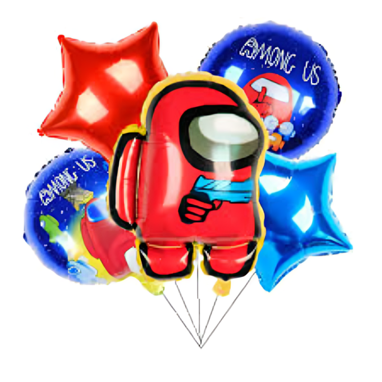 Buquet de globos diseño Among Us - 448-21 Imagen principal del producto