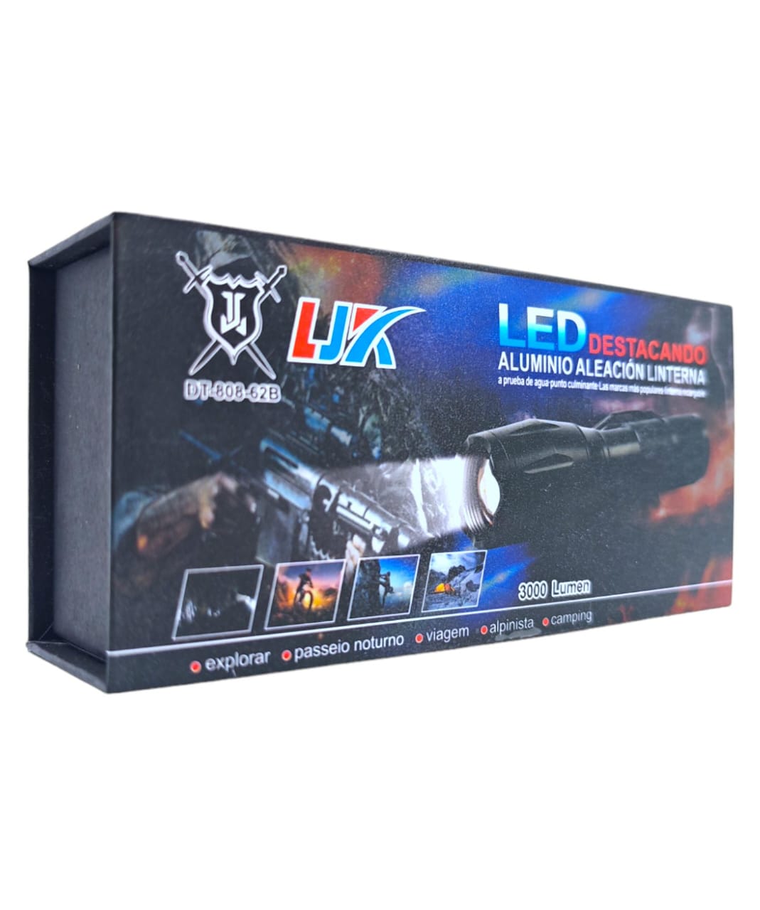 Lampara de mano LJK DT-808-62B Imagen principal del producto