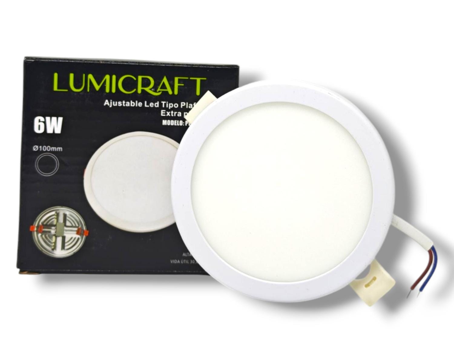 AJUSTABLE LED TIPO PLAFÓN 6 W 100mm Imagen secundaria del producto