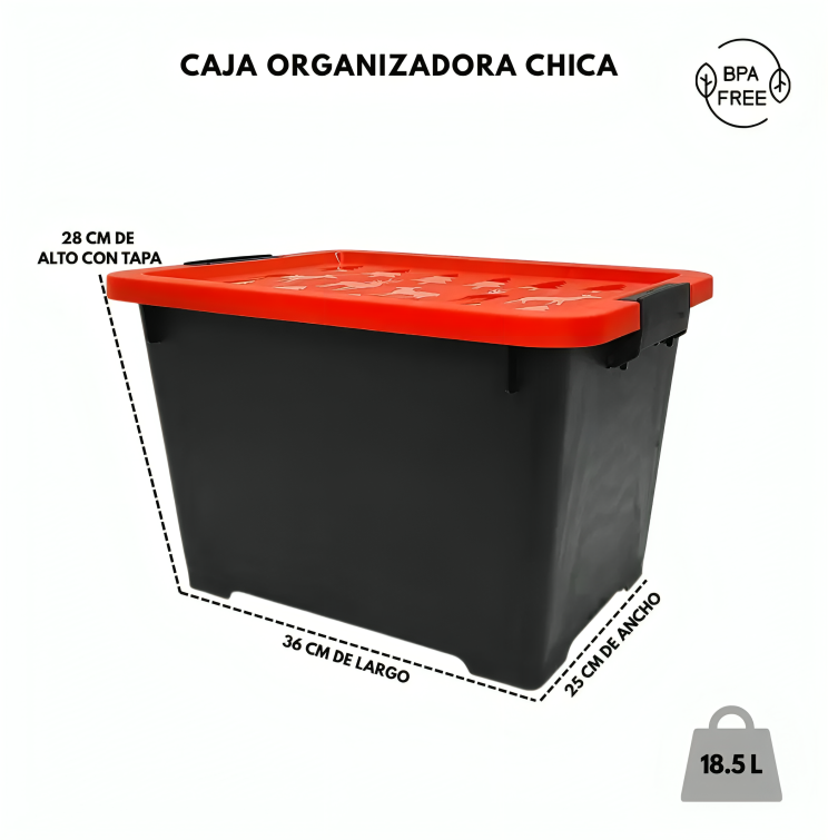 CAJA ORGANIZADORA CHICA ZWX001 Imagen principal del producto