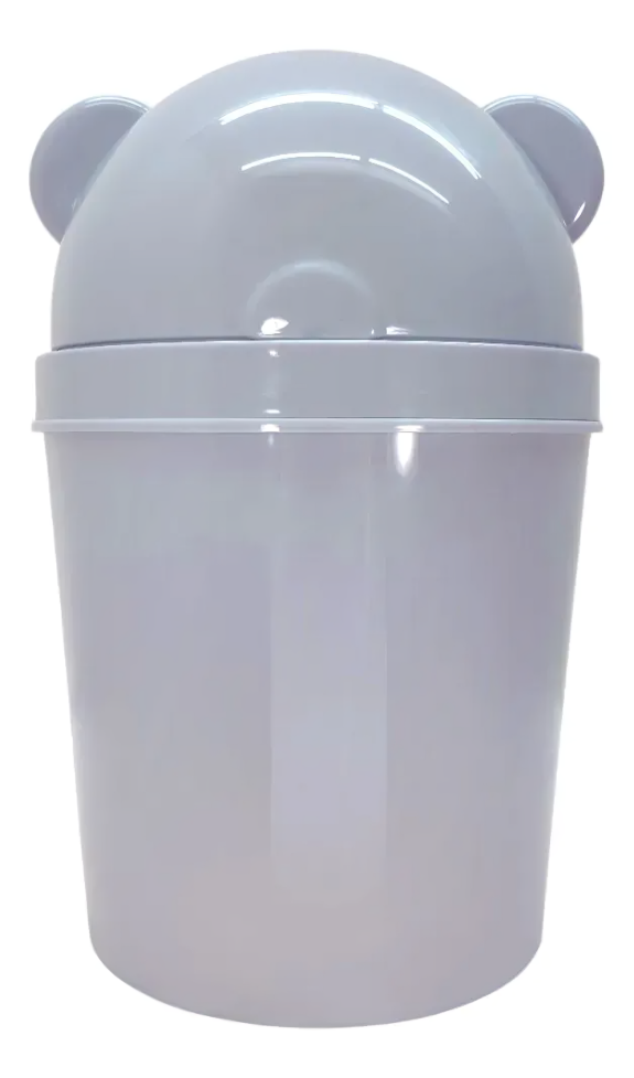 BOTE DE BASURA CON TAPA FORMA DE OSO LJT001 Imagen principal del producto