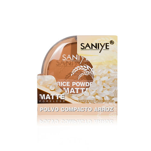 (12 Piezas) Polvo compacto de arroz R1025 SANIYE Imagen secundaria del producto