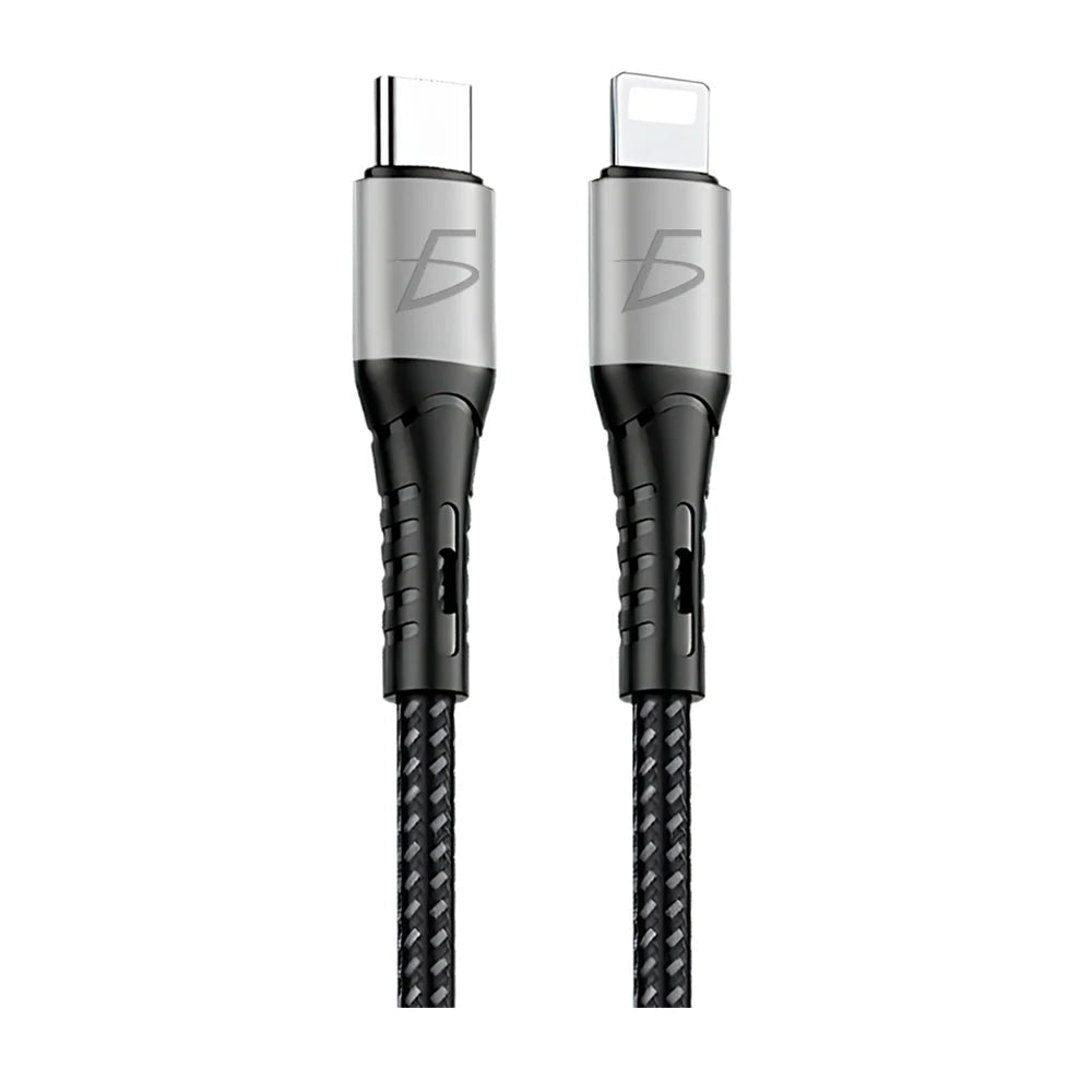 Cable de 1 metro de tipo USB - C a lighting/iphone con velocidad de 20w, variedad de colores - wi - 190 - Mishop Mexico Imagen principal del producto