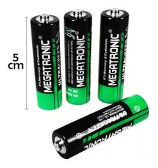 Caja con 24 pilas megatronic doble a, 6 blísters con 4 pilas - 36 - Mishop Mexico