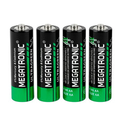 Caja con 24 pilas megatronic doble a, 6 blísters con 4 pilas - 36 - Mishop Mexico