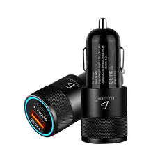 Cargador de coche usb de carga rápida qc3.0+pd tipo c - ch.82 - Mishop Mexico